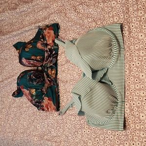 Cacique underwire swim tops